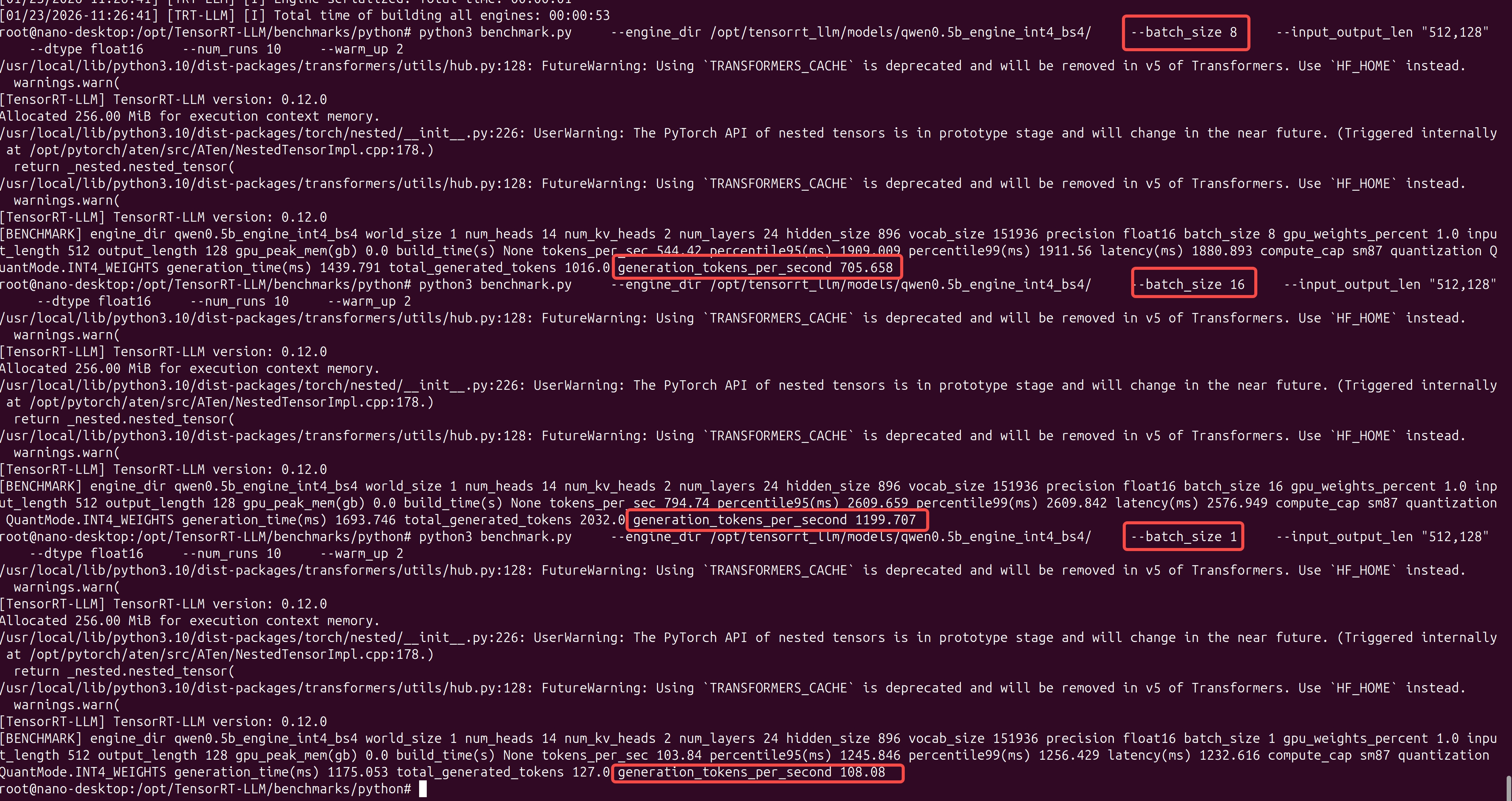 jetson orin nano使用TensorRT-LLM跑大模型